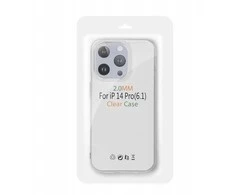 Skaidrus dėklas 2 mm skirtas Realme P3 PRO (su kameros apsauga) skaidrus