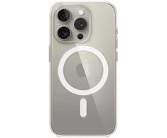 Oem Originalus „iPhone 15 PLUS“ dėklas, skaidrus, 2 mm „Mag“ dangtelis, suderinamas su „MagSafe“ (fotoaparato apsauga), permatomas