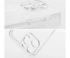 Oem Originalus „iPhone 12 PRO MAX“ skaidrus dėklas (2 mm, apsaugantis kamerą), permatomas