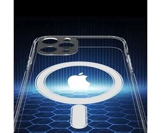 Dėklas Oem Case for iPhone 16 PRO Clear Mag Cover (STR / CAMERA PROTECTION) compatible with MagSafe pink glitter