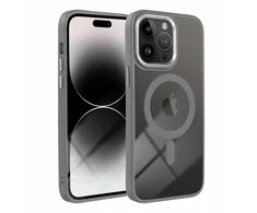 Oem Originalus „iPhone 16 PRO MAX“ dėklas „Color Edge Mag Cover“, suderinamas su „MagSafe“, titano-pilka spalvos