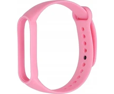 Oem Silicone apyrankė for XIAOMI Mi Band 5 / 6 / 7 pink (37)