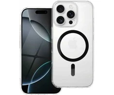 OEM dėklas, skirtas iPhone 12 / 12 PRO, „Drop Glue“ spalvotas žiedinis Mag dėklas, suderinamas su „MagSafe“ juodas