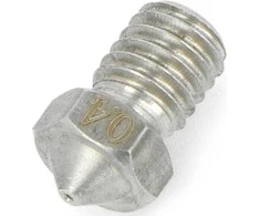 Oem Plieninis Antgalis 0.4 mm E3D