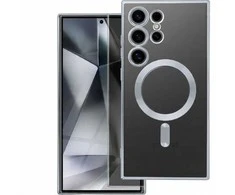 Oem ELECTRO MAG COVER dėklas suderinamas su MagSafe skirtas Samsung Galaxy A16 sidabro spalvos