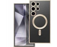 Oem ELECTRO MAG COVER dėklas suderinamas su MagSafe skirtas Samsung Galaxy A55 aukso spalvos