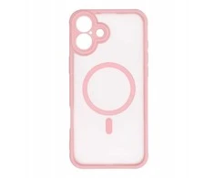 Dėklas Oem Case for iPhone 14 PRO MAX Full Matte Mag Cover compatible with MagSafe light pink