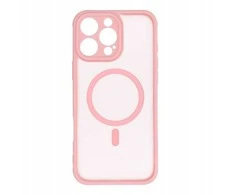 Dėklas Oem Case for iPhone 16 PRO MAX Full Matte Mag Cover compatible with MagSafe light pink