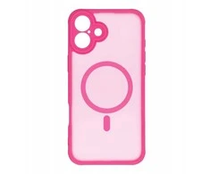 Dėklas Oem Case for iPhone 16 PLUS Full Matte Mag Cover compatible with MagSafe pink