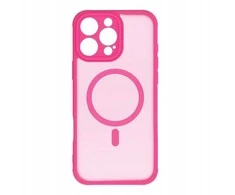 Dėklas Oem Case for iPhone 16 PRO MAX Full Matte Mag Cover compatible with MagSafe pink