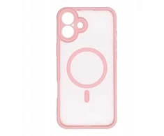Dėklas Oem Case for iPhone 12 PRO MAX Full Matte Mag Cover compatible with MagSafe light pink