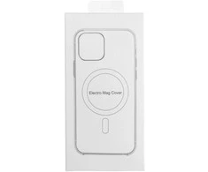 OEM dėklas, skirtas iPhone 11 PRO MAX, Electro Mag dėklas, suderinamas su MagSafe violetine