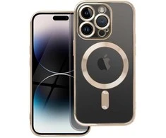 OEM dėklas, skirtas iPhone 14 PRO, Electro Mag dėklas, suderinamas su MagSafe auksiniu dangteliu