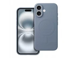 Oem SILICONE MAG COVER dėklas suderinamas su MagSafe skirtas Samsung Galaxy S25 Ultra light mėlynos spalvos