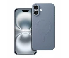 Oem SILICONE MAG COVER dėklas suderinamas su MagSafe skirtas Samsung Galaxy A56 light mėlynos spalvos