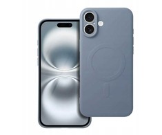 Dėklas Oem Case for iPhone 16e Silicone Mag Cover compatible with MagSafe (camera protection) light mėlynas