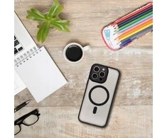 Dėklas Oem Case for iPhone 13 Variete Mag Cover compatible with MagSafe juodas