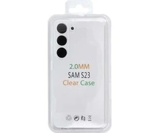 Oem CLEAR dėklas 2 mm BOX skirtas Samsung Galaxy S21 FE skaidrus