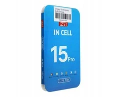 iPhone 15 Pro LCD ekranas su skaitmeniniu keitikliu, juodas (ZY-LTPS), perkeliamas IC