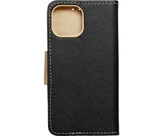 Dėklas Oem Flip case for iPhone 14 PLUS Fancy Book juodas / auksinis