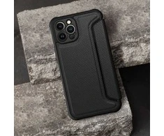 OEM atverčiamas dėklas iPhone 11 Razor Book juodas