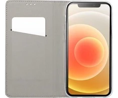 Dėklas Oem SMART CASE Book skirtas Xiaomi Redmi Note 12 4G aukso spalvos