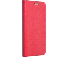 Dėklas Oem LUNA Book Gold skirtas Xiaomi Redmi Note 14 4G (GLOBAL - 163,25mm x 76,55mm x 8,16mm) red