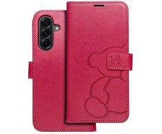 Oem MEZZO Book dėklas skirtas Samsung Galaxy A36 5G teddy bear magenta
