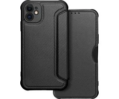 Dėklas Oem Flip case for iPhone 11 Razor Book juodas