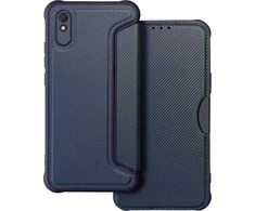 Dėklas Oem RAZOR Book skirtas Xiaomi Redmi 9AT / Redmi 9A mėlynos spalvos