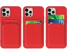 Forcell Oem CARD dėklas, skirtas IPHONE 11 rožinis