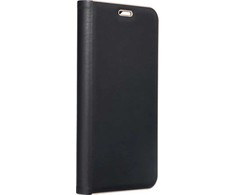 Dėklas Oem LUNA Book Gold skirtas Samsung Galaxy A14 4G / A14 5G juodos spalvos