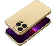 Dėklas Oem Case for iPhone 16e (SE 4 2025) / 17e Metallic auksinis