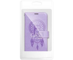 Oem MEZZO Book dėklas skirtas Samsung Galaxy S25 Ultra dreamcatcher violetinės spalvos
