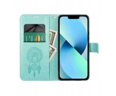Dėklas Oem MEZZO Book case for MOTOROLA G56 dreamcatcher žalias