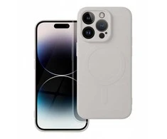 Oem SILICONE MAG COVER dėklas suderinamas su MagSafe skirtas Samsung Galaxy A56 pilkos spalvos titatnium