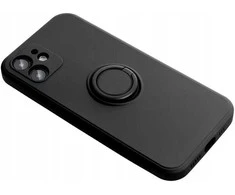 Dėklas Oem Case for iPhone 16e (SE 4 2025) / 17e Silicone Ring juodas