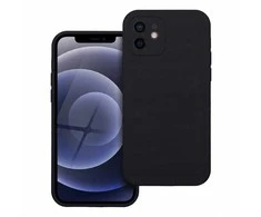 OEM dėklas, skirtas iPhone 12 silikoniniam 2 mm dėklui (apsaugai nuo kameros), juodas