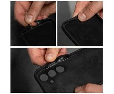 Oem Dėklas SILICONE 2mm skirtas Xiaomi Redmi NOTE 14 Pro 5G juodos spalvos