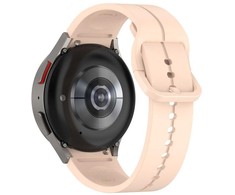 Oem Silicone apyrankė for SAMSUNG Watch 4 / 5 pink (10)