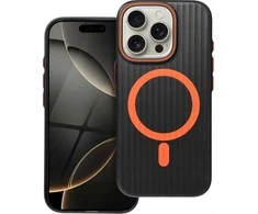 Dėklas Oem Case for iPhone 16 PLUS Simply compatible with MagSafe titanium juodas