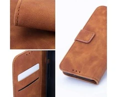 Oem TENDER Book Dėklas skirtas Samsung Galaxy A54 5G rudos spalvos