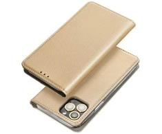 Atverčiamas dėklas, skirtas Realme NOTE 60 Smart Case Book auksinis