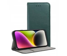 Dėklas Flip case for Realme NOTE 60 Smart Magneto dark žalias