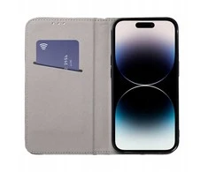 Dėklas Flip case for Realme NOTE 60 Smart Magneto dark žalias