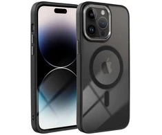 Dėklas Oem Case for iPhone 17 PRO MAX Color Edge Mag Cover compatible with MagSafe juodas