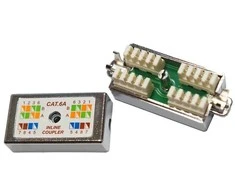 Oem FTP Cat6A jungiamoji dėžutė, įspaudžiama, sidabrinė