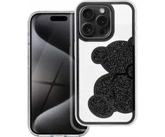Dėklas Oem Case for iPhone 16e (SE 4 2025) / 17e Teddy Bear juodas