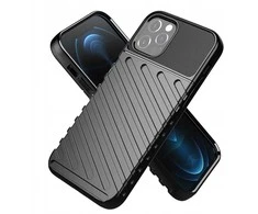 Oem THUNDER dėklas skirtas Samsung Galaxy S25 juodos spalvos