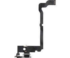 Oem USB įkrovimo laidas, skirtas IPHONE XS MAX juodas (išimamas)